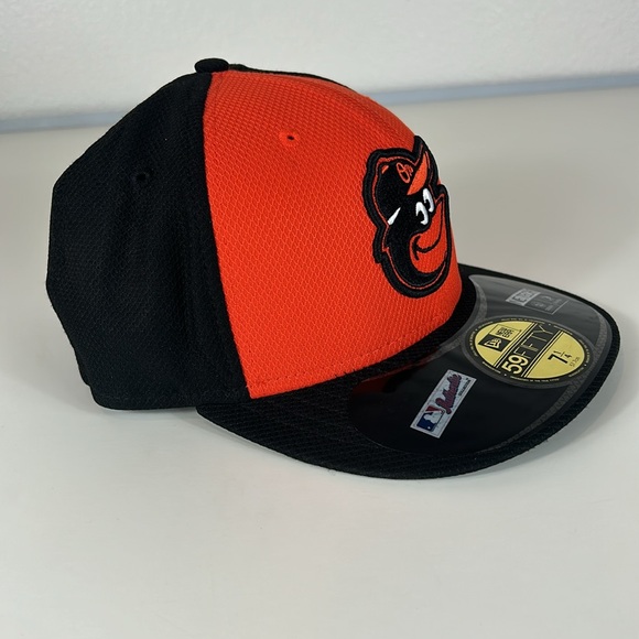New Era Baltimore Orioles On Field Diamond Era 59FIFTY Fitted Hat - Orange/Black - Picture 11 of 12